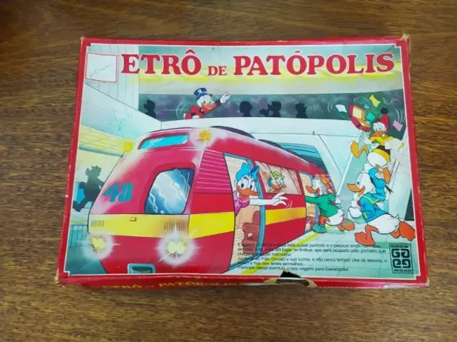Jogo de Tabuleiro Metro de Patópolis