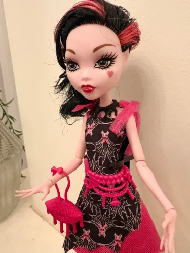 Boneca Monster High Draculaura - Frights, Camera, Action!