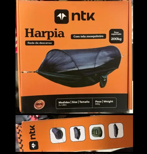 Rede de descanso NTK Harpia com mosquiteiro