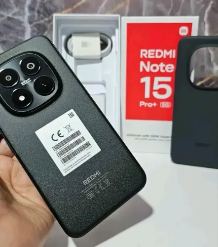 CELL XIAOMI REDMI NOTE 15 PRO PLUS 5G NFC 256GB 08GB RAM PRETO