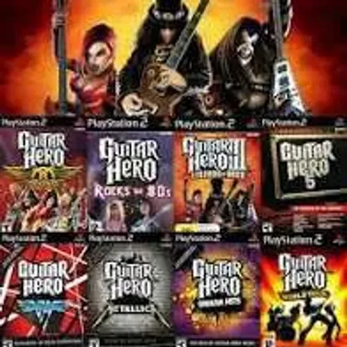 Jogo guitarhero coleção ps2