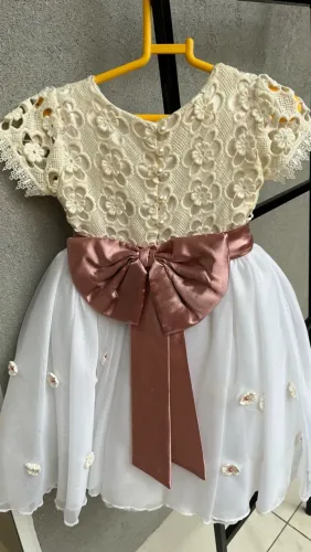 Vestido usado apenas uma vez! Perfeito para aniversário de 1 ano ou Daminha