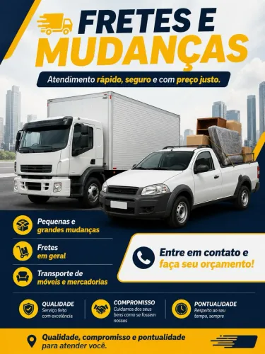 Frete e mudança
