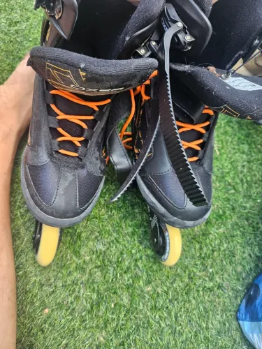 2 Patins Inline Oxer Tam. 39 e 40 ? Usados 2 vez