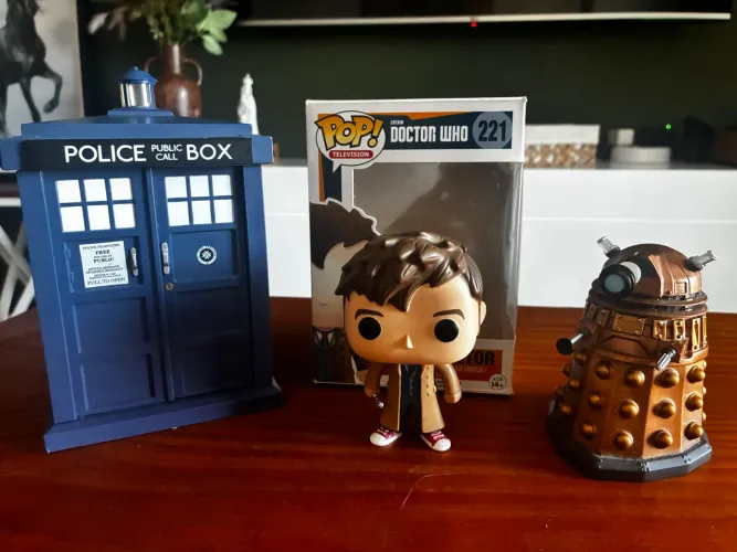 COMBO Funko Doctor Who - 10th Doctor + Dalek + TARDIS