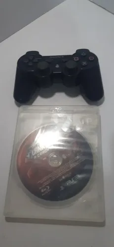 Controle de ps3 original sem teste + um jogo