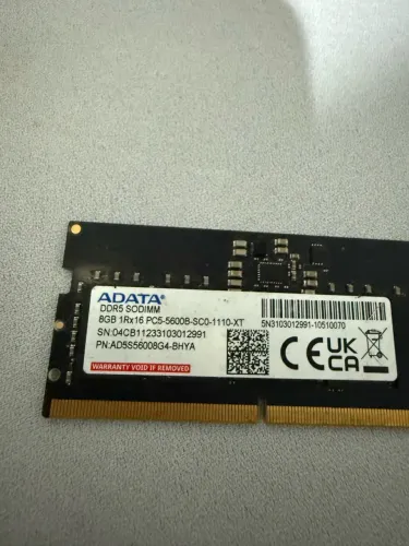 Memoria DDR5 Adata 8GB Notebook 5600mhz