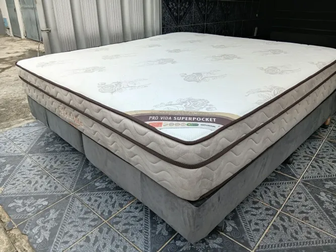 Cama super king Luxo 