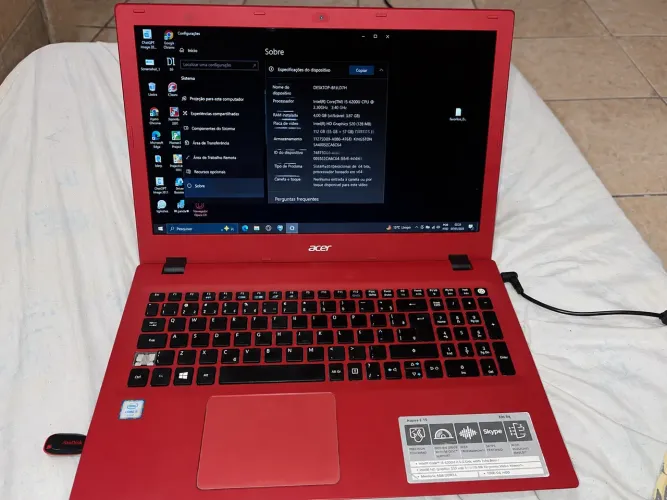 Notebook Acer Aspire E5-574 SSD - Intel Core i3