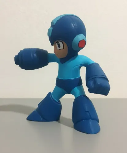 Mega Man Impressão 3D