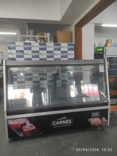 Bh balcão expositor açougue Gelopar 2M