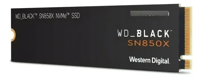Ssd Wd Black 4tb Sn850x Gaming M2 Wds400t2x0e Gen4 Cor Preto