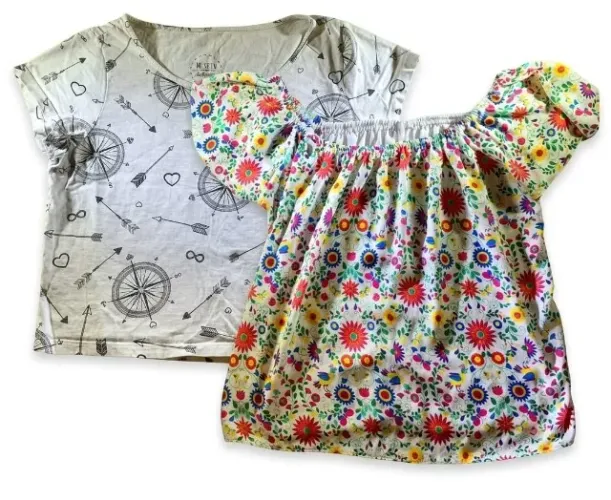 Kit 2 Blusinhas Fama casual tamanho M (Desapego)
