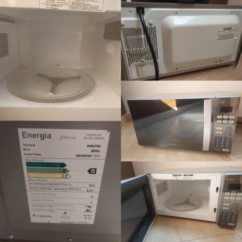 Microondas consul 20L espelhado semi novo 127V