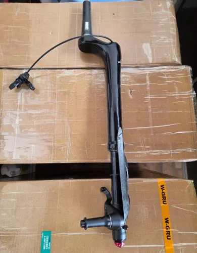 Suspensão lefty ocho carbon 100mm usada