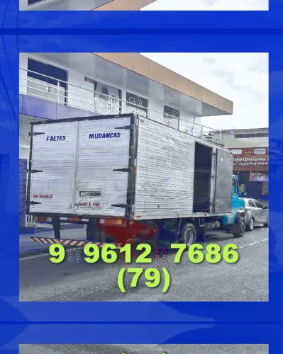 Frete rápido! Transporte seguro para sua mudança em Aracaju! Não perca essa oportunidade!