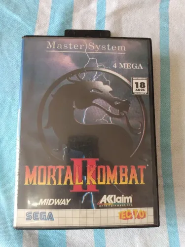 Fita Mortal Kombat 2 para Master System
