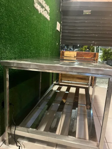 Mesa de Inox 1,60 cm 1,90 GRANDE