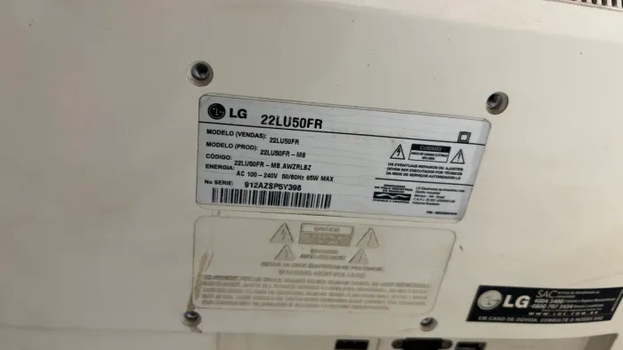 monitor TV LG 22LU50FR