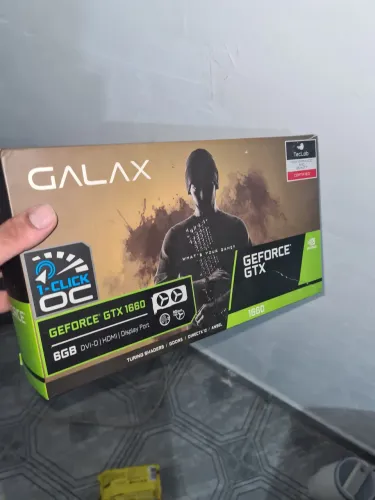 Placa de vídeo GTX 1660 6GB