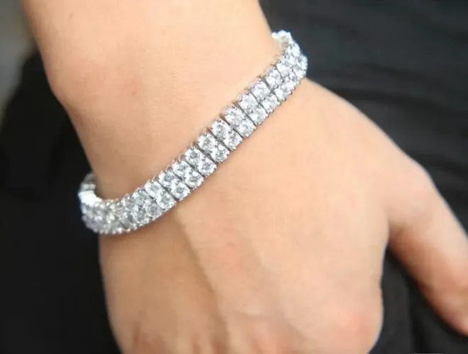 Pulseira Riviera Ice Modelo Cravejado Premium Neymar
