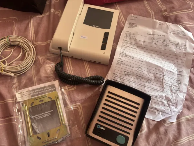Kit Interfone HDL com Tela colorida