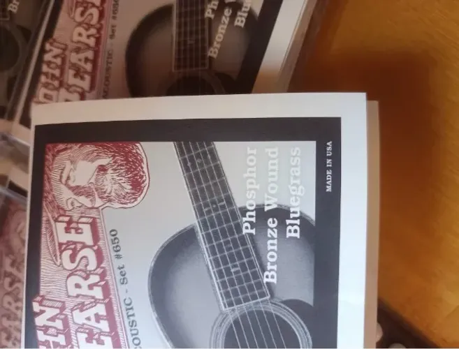 Cordas John Pearse P650 Bronze Acústico Para Guitarra, Média