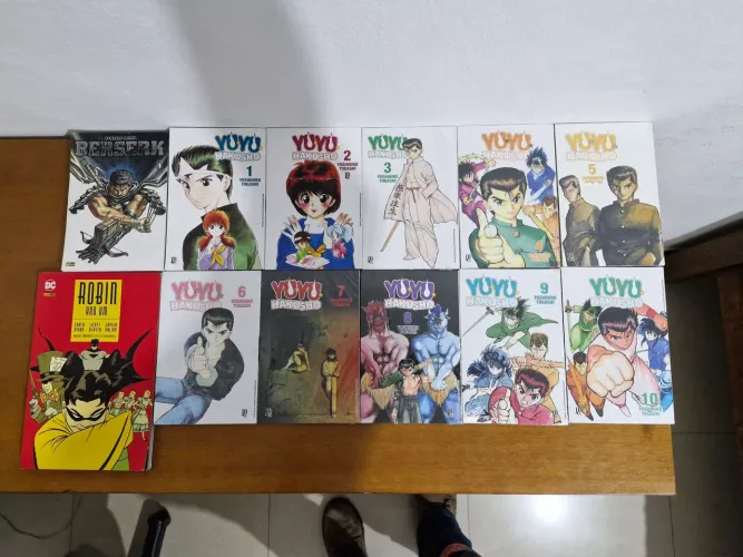 Mangá YuYu Hakusho 10 + Robin Ano + Berserk
