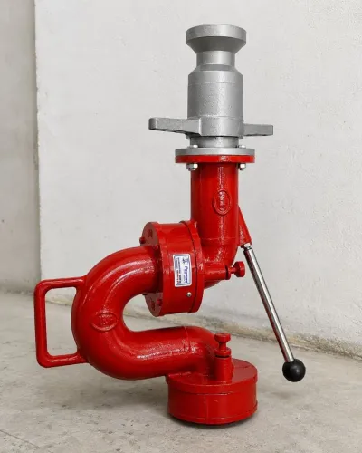 Canhão monitor 2.1/2" bombeiro caminhão pipa rosqueavel