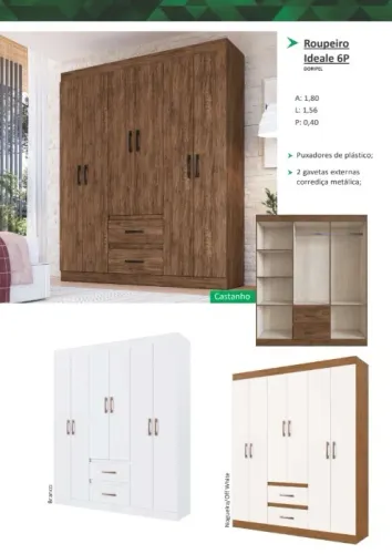 Guarda roupa ideale
