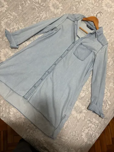 Vestido chemise da Zara