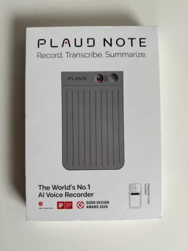 PLAUD Note (grafite) - gravador com IA