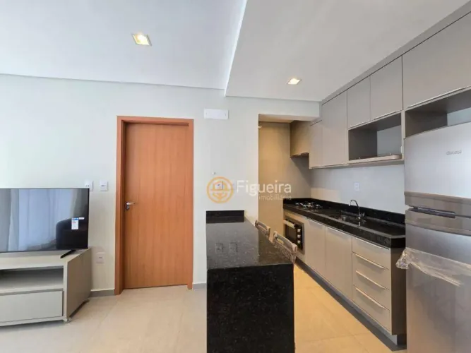 Apartamento com 1 dormitório para alugar, 38 m² por R$ 3.200,00/mês - Doutor Paulo Prata -