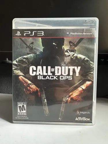 CALL OF DUTY BLACK OPS PS3, JOGO ORIGINAL