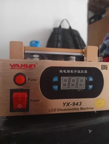 Máquina Separadora de Tela LCD YX-943 com Bomba de Vácuo