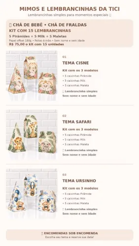 Lembrancinhas personalizada