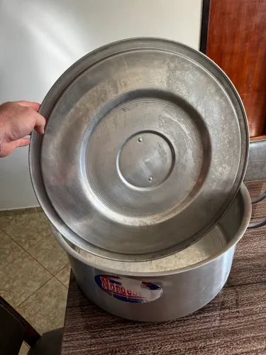Panela Caçarola Alumínio Nordeste - GIGANTE 52L