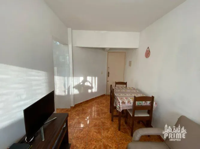 Apartamento com 1 dormitório para alugar, 34 m² por R$ 1.865,00 - Ocian - Praia Grande/SP