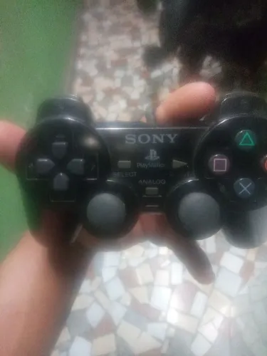 Controle para PS2 original série A sem a tampa de baixo do analógico 