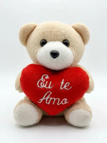 pelúcia ursinho eu te amo