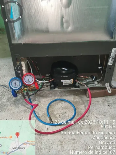 Técnico em refrigeração, CONSERTO de GELADEIRAS e FREEZERS!!!
