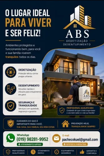 ABS DEDETIZAÇÃO DESENTUPIMENTO 