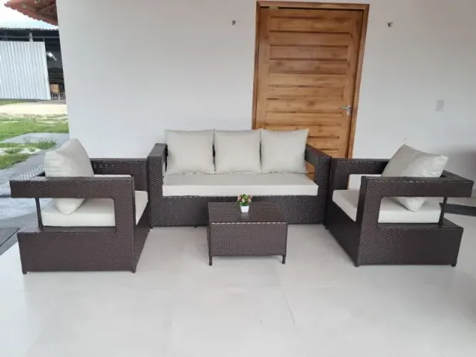 CONJUNTO DE SOFÁ CALIFORNIA VAZADO