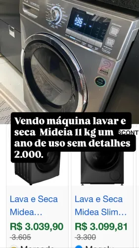 Lava e seca impecável
