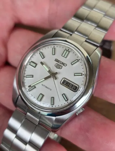Relógio Seiko 5 - Vintage