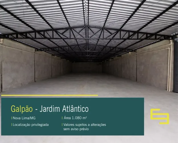 Loja para aluguel no Bairro Jardim Atlântico em BH