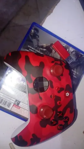 Controle sem fio USB troco por jogos de ps4