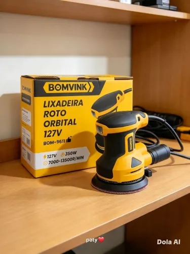 Lixadora roto orbital profissional 