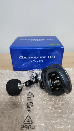 Carretilha Shimano Grappler Bb 151hg Manivela Esquerda