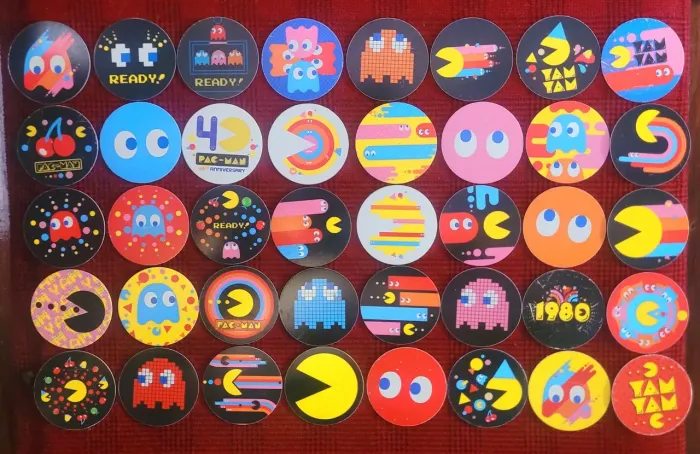 Tazos pac man